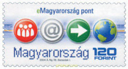 158588 MNH HUNGRIA 2004 EMAGYARORSZAG PONT - Usati