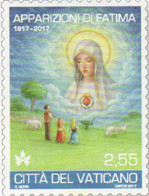 589671 MNH VATICANO 2017 CENTENARIO DE LA APARICION DE NUESTRA SEÑORA DE FATIMA - Usati