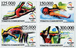 54868 MNH TURQUIA 2000 27 JUEGOS OLIMPICOS VERANO SYDNEY 2000 - Collections, Lots & Séries