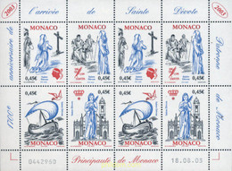 133185 MNH MONACO 2003 1700 ANIVERSARIO DE LA LLEGADA DE SANTA DEVOTA - Otros & Sin Clasificación