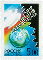98954 MNH RUSIA 2002 LUCHA CONTRA EL TERRORISMO - Used Stamps