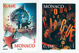 79532 MNH MONACO 2002 EUROPA CEPT 2002 - EL CIRCO - Autres & Non Classés