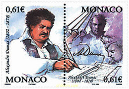 4705 MNH MONACO 2002 200 ANIVERSARIO DEL NACIMIENTO DE VICTOR HUGO - Sonstige & Ohne Zuordnung