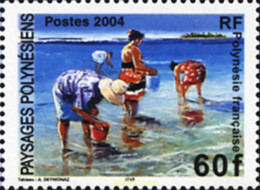 170888 MNH POLINESIA FRANCESA 2004 PINTURA DE DEYMONAZ - Used Stamps