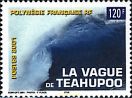 77882 MNH POLINESIA FRANCESA 2001 LA OLA DEL TEAHUPOO - Used Stamps