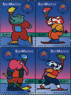 4840 MNH SAN MARINO 2002 19 JUEGOS OLIMPICOS INVIERNO. SALT LAKE CITY 2002 - Used Stamps