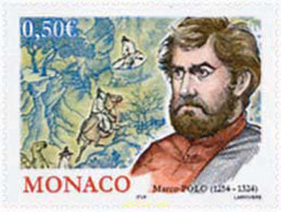 142035 MNH MONACO 2004 750 ANIVERSARIO DEL NACIMIENTO DE MARCO POLO - Otros & Sin Clasificación