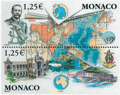 114664 MNH MONACO 2003 CENTENARIO DE LA GEBCO (MAPA GENERAL BATIMETRICO DE LOS OCEANOS) - Andere & Zonder Classificatie