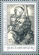 243346 MNH HUNGRIA 1993 AÑO EUROPEO DE LAS PERSONAS MAYORES - Used Stamps