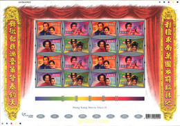 8421 MNH HONG KONG 2001 ACTORES Y ACTRICES DE CINE - Collections, Lots & Series