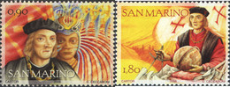 195560 MNH SAN MARINO 2006 CRISTOBAL COLON - Used Stamps