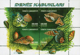 99205 MNH TURQUIA 2002 CONCHAS - Verzamelingen & Reeksen