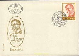 497529 MNH YUGOSLAVIA 1982 125 ANIVERSARIO DEL NACIMIENTO DE UROS PREDIK - Collections, Lots & Séries