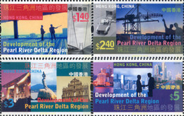 157768 MNH HONG KONG 2004 DESARROLLO DE LA REGION DEL DELTA DEL RIO PERLA - Collections, Lots & Séries