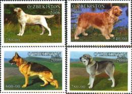 190527 MNH UZBEKISTAN 2006 PERROS - Uzbekistan