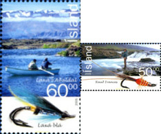 185005 MNH ISLANDIA 2005 PESCA DEL SALMON - Colecciones & Series