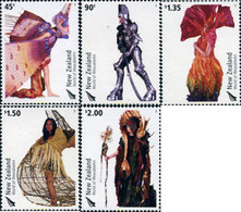 157409 MNH NUEVA ZELANDA 2004 WORLD OF WEARABELEART - Plaatfouten En Curiosa