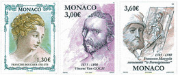 127706 MNH MONACO 2003 ANIVERSARIOS DE PINTORES - Other & Unclassified