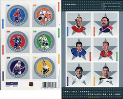 300274 MNH CANADA 2005 ESTRELLAS DE LA LIGA NACIONAL DE HOCKEY - Jockey (sobre Hierba)