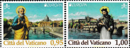 606248 MNH VATICANO 2018 EUROPA CEPT 2018 - PUENTES - Used Stamps