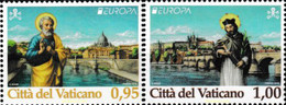 606248 MNH VATICANO 2018 EUROPA CEPT 2018 - PUENTES - Gebraucht