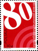 186153 MNH POLONIA 2005 80 ANIVERSARIO DE LA RADIO DE POLONIA - Zonder Classificatie