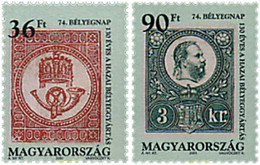 78213 MNH HUNGRIA 2001 DIA DEL SELLO - Gebruikt