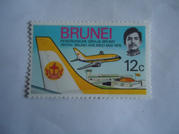 BRUNEI  USED   STAMPS AIRPLANES - Brunei (1984-...)