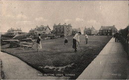 ! Old Postcard Dunbar , Putting Green, Golf, 1926 - Golf