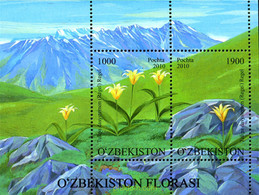 260485 MNH UZBEKISTAN 2010 TULIPANES - Uzbekistan