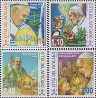 618645 MNH VATICANO 2019 VIAJES DEL PAPA - Usados