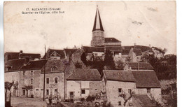 AUZANCES QUARTIER DE L'EGLISE COTE SUD - Auzances