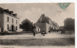 CHATELUS MAVALEIX PLACE DE LA BASCULE 1905 TBE - Chatelus Malvaleix