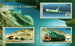 125336 MNH TAYIKISTAN 2001 TRANSPORTES DE TAJIKISTAN - Tajikistan