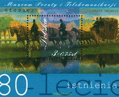 100148 MNH POLONIA 2001 80 ANIVERSARIO DEL MUSEO POSATL Y DE TELECOMUNICACIONES - Sin Clasificación