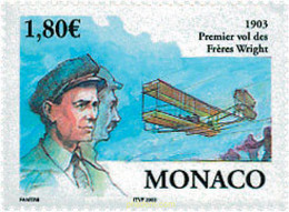 114699 MNH MONACO 2003 CENTENARIO DEL PRIMER VUELO DE LOS HERMANOS WRIGHT - Other & Unclassified