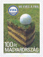 140370 MNH HUNGRIA 2004 CENTENARIO DE LA FIFA - Usati