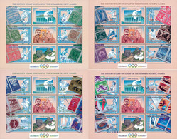 115512 MNH KIRGUIZISTAN 2002 LA FILATELIA EN LOS JUEGOS OLIMPICOS - Sommer 1896: Athen