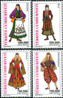 127759 MNH TURQUIA 2003 TRAJES TIPICOS - Collezioni & Lotti