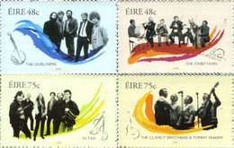197951 MNH IRLANDA 2006 MUSICOS IRLANDESES - Verzamelingen & Reeksen