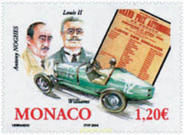 138804 MNH MONACO 2004 75 ANIVERSARIO DEL GRAN PREMIO AUTOMOVILISTICO DE MONACO - Altri & Non Classificati