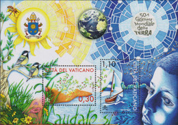 629086 MNH VATICANO 2020 50º ANIVERSARIO DEL DIA MUNDIAL DE LA TIERRA - Usati