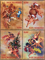 167075 MNH SAN MARINO 2004 NAVIDAD 2004 - Usados