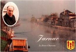 4KSK 740 JARNAC - LA FLEUVE CHARENTE  - QUAI D'ORANGERIE (DIMENSIONS 10 X 15CM) - Jarnac