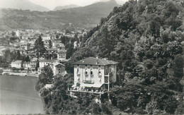 Switzerland Postcard Hotel Pension Belvedere Castagnola-Lugano - Agno