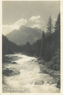 Switzerland Postcard Partie Bei Sufers River Scene - Sufers