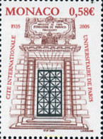 161175 MNH MONACO 2004 70 ANIVERSARIO DE LA CIUDAD UNIVERSITARIA - Andere & Zonder Classificatie