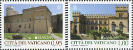 582168 MNH VATICANO 2017 EUROPA CEPT 2017 - CASTILLOS - Gebruikt