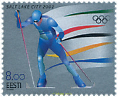 87572 MNH ESTONIA 2002 19 JUEGOS OLIMPICOS INVIERNO. SALT LAKE CITY 2002 - Invierno 2002: Salt Lake City