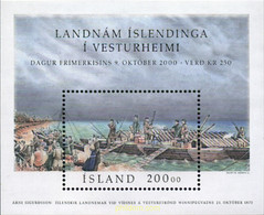 327662 MNH ISLANDIA 2000 DIA DE LA FILATELIA - Colecciones & Series